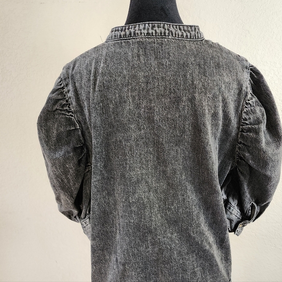 Women's Denim Shirt - Picture 3 of 8